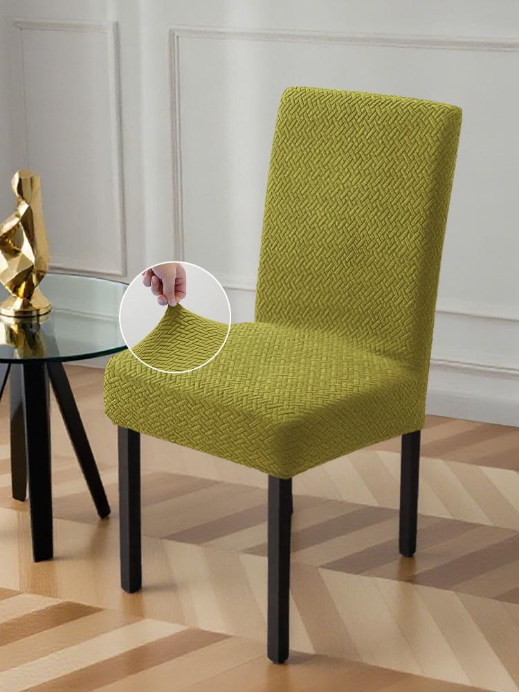 Universal Stretch Chair Cover With Back For Wedding Dining Room Home Furniture Seat Protector
