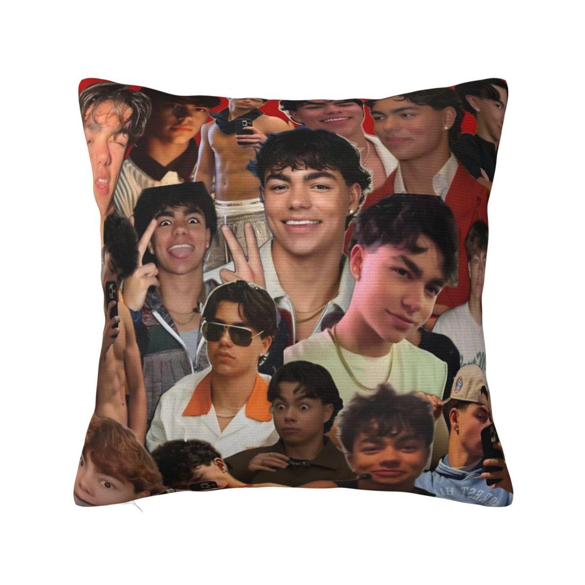 Malachi Barton Kussenhoes Retro Trendy Kussenhoes Voor Bank Woondecoratie Kussenhoes Zachte Grafische Kussenhoezen Cadeau Peach skin 18*18(CM)-1Pcs