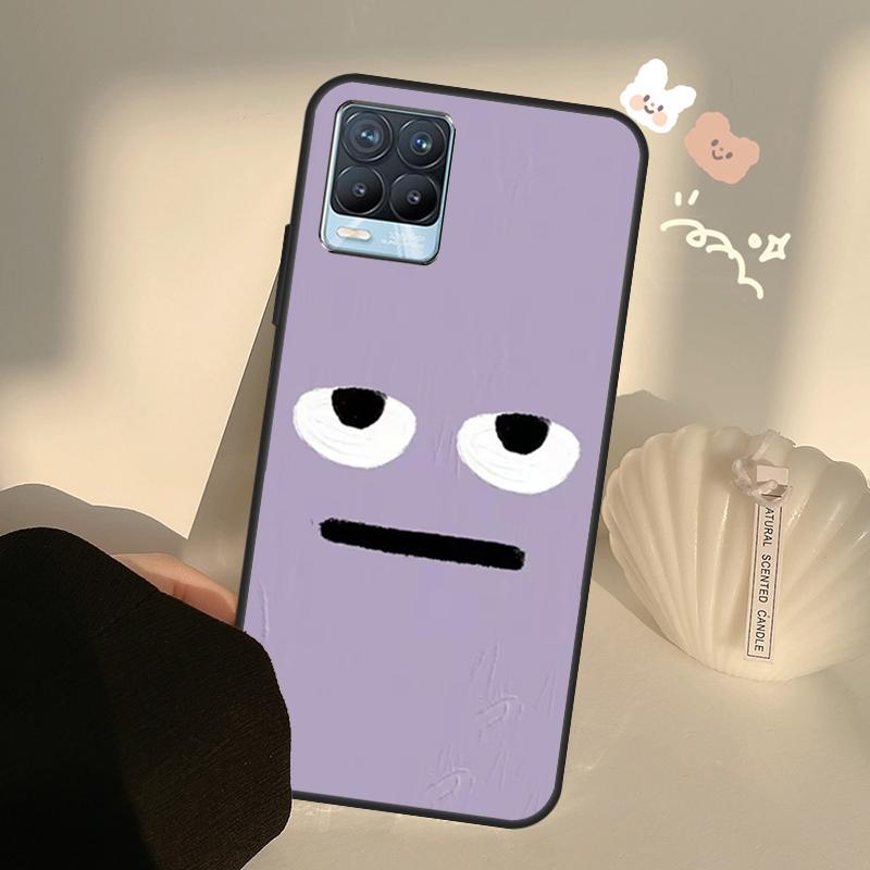 Funny Expression Case For Realme C71 C63 C61 C55 C51 C53 C25 C65 C67 C75 11 12 13 14 15 Pro Plus GT6 GT7 Pro