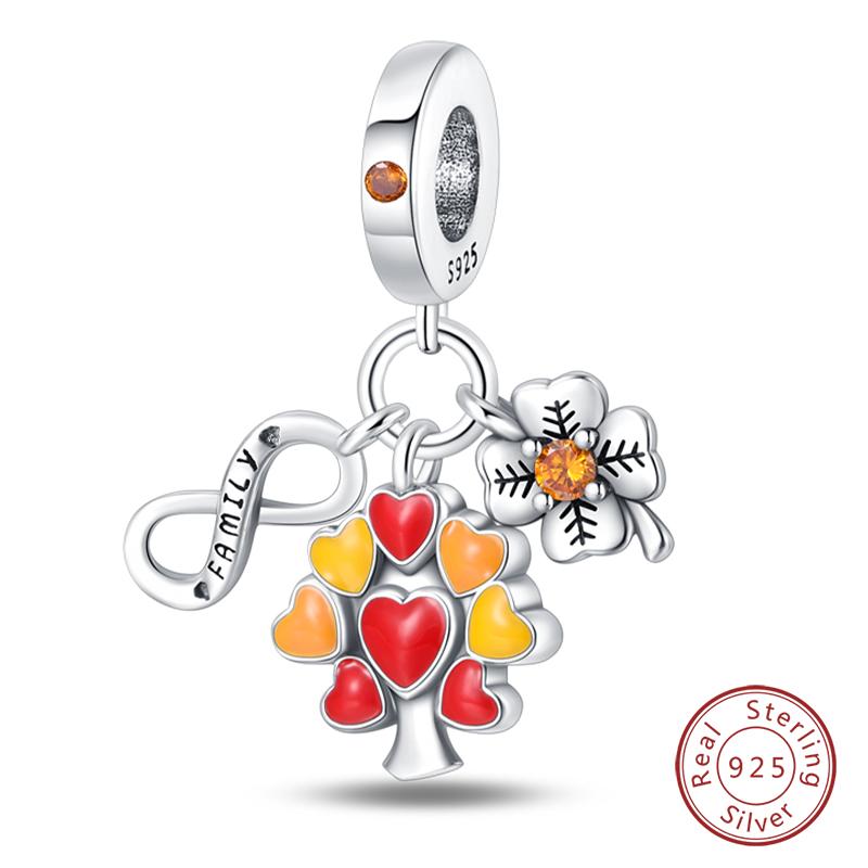 100% Copper Autumn Harvest Series Brown Music Squirrel Scarecrow Pumpkin Maple Leaves Charms Beads Diy Jewelry Gift