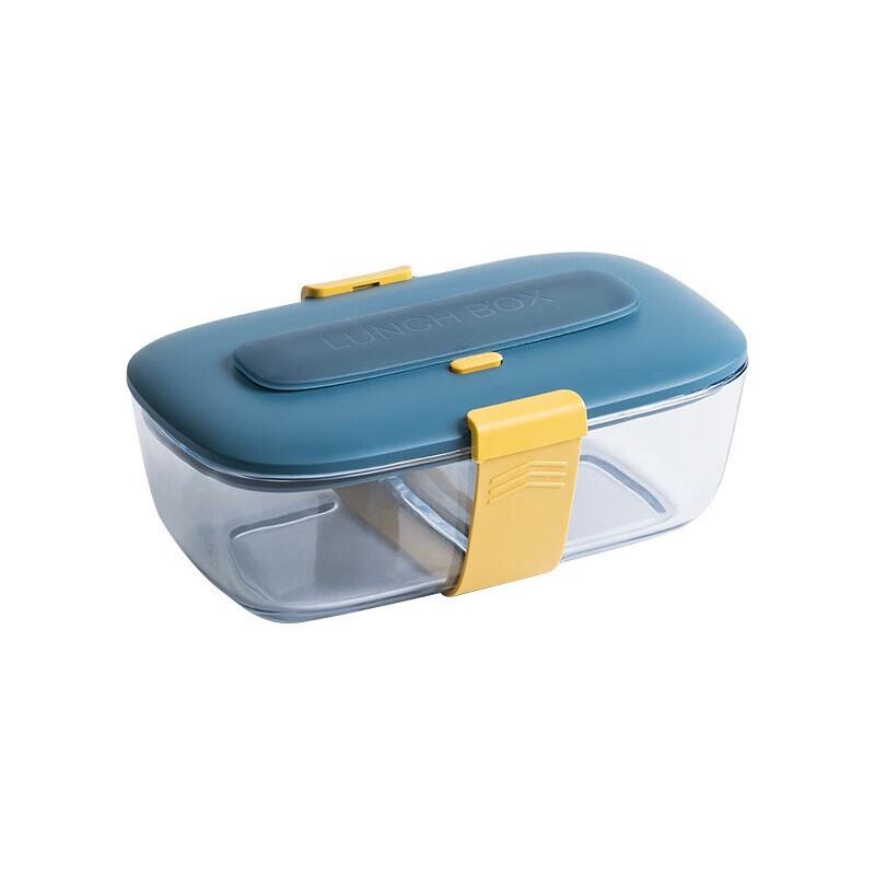 Jingxun 2-Compartment Glass Microwave Lunch Box
