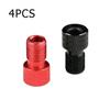 High Quality Hot Valve Adator Tubeless Tyre 4* 4pcs Aluminum Alloy Bicycle
