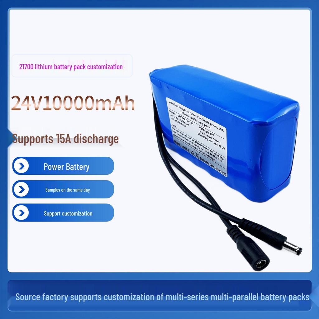 Akumulator 21700 24V 10Ah o dużej pojemności do łodzi zanętowych