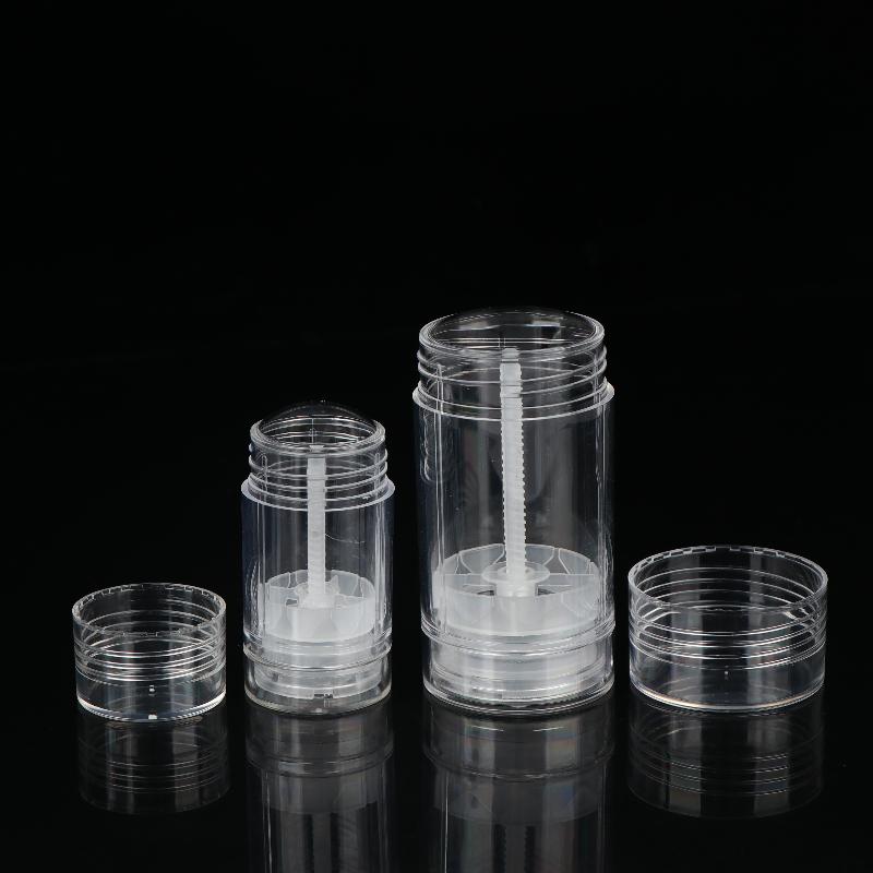 Empty Reusable Deodorant Bottles Twist-Up Tube Leak-Proof Design for Travel and Home Use Refillable Container