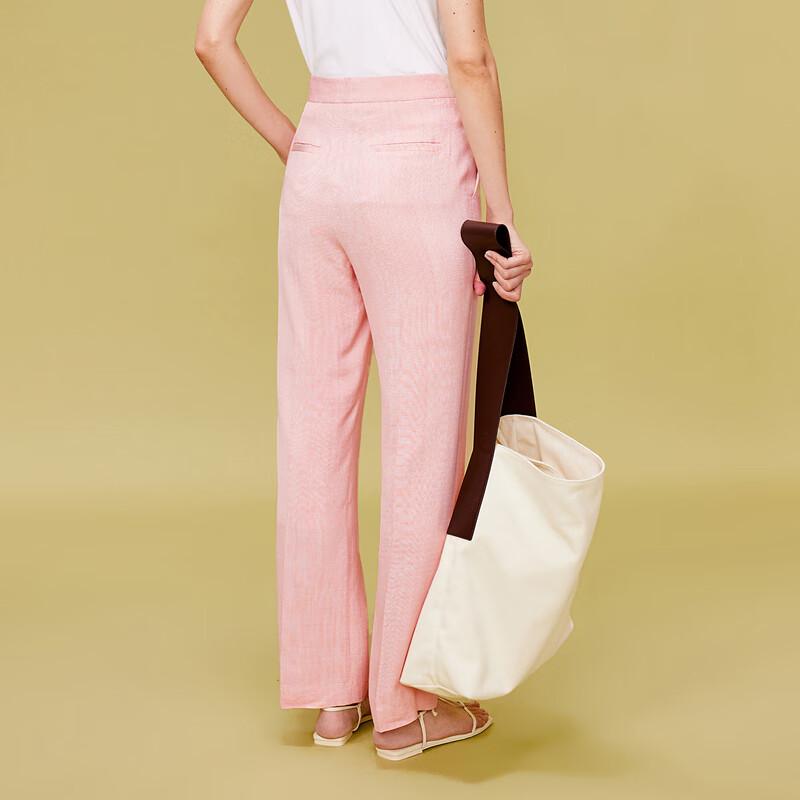 

LESS 2024 Summer Casual Straight Leg Pants L