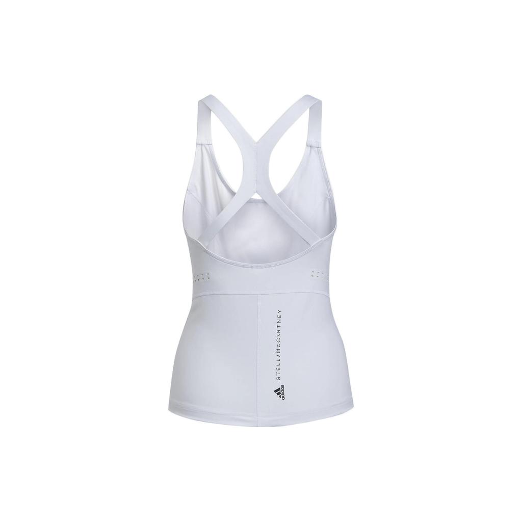Adidas X Stella McCartney High-Intensity Training Yoga Solid Color Sports Tank Top Women Tops White HD9100