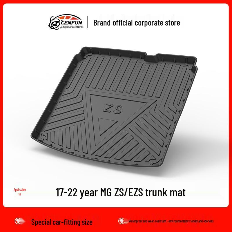 Right-Hand Drive TPE Odorless Floor Mats for MG ZS/ZS EV - Waterproof, Wear-Resistant, Non-Slip