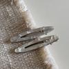 2Pcs/set Acetate Hair Clips Hollow Out Oval Bangs Duckbill Clips Geometric Barrettes Side Hairpins Women Girls Hair Accessories