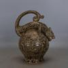 Song Dynasty-Inspired Celadon Dragon Teapot Replica