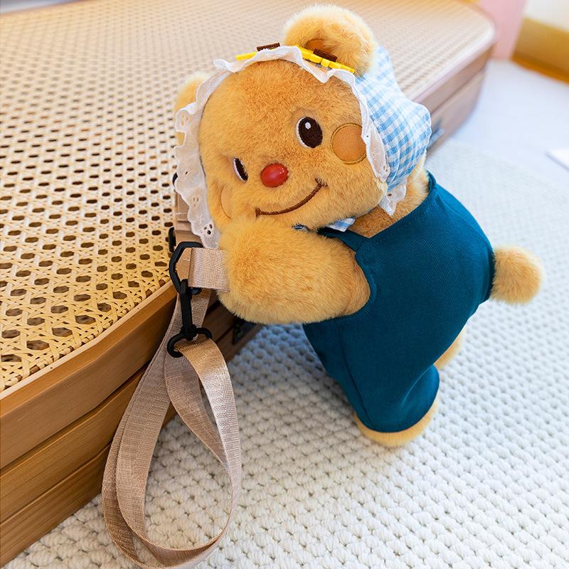 

Butter pastoral clothes teddy bear doll plush toy bear doll 30cm/0.21kg