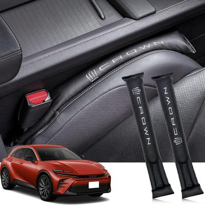 HUDIY Seat Gap Filler Cushions for New Crown 35 Series 16th Generation 2022 Embroidered Car Seat Side Gap Sport Passenger Prevents Small Items from
