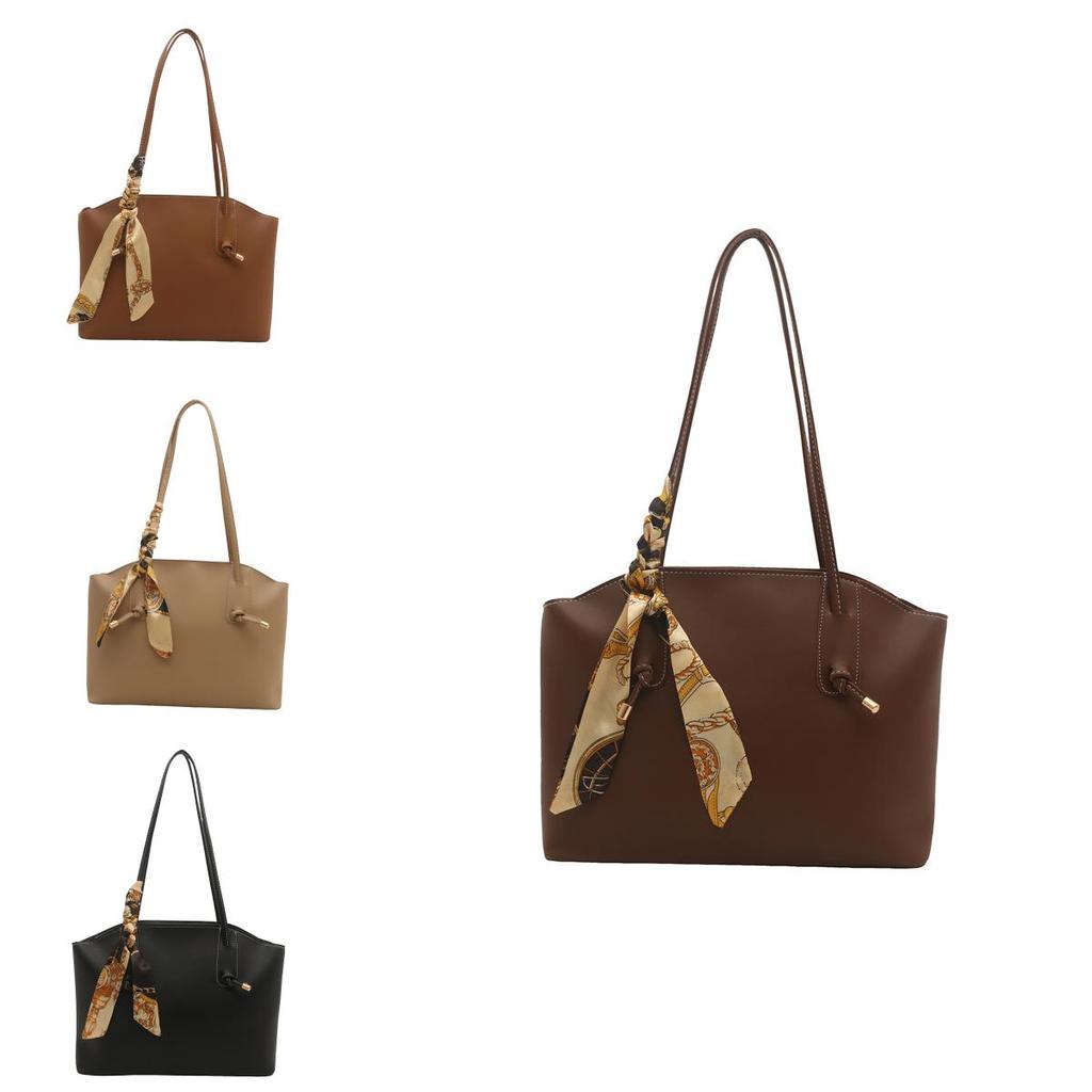 Borsa a Tote Grande Classica in PU con Chiusura a Zip per il Pendolarismo Quotidiano e l'Uso Scolastico