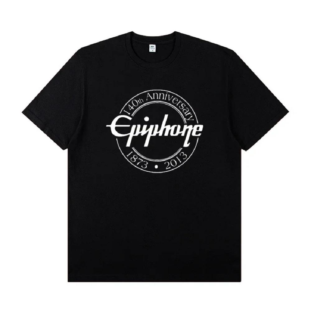 Epiphone Epiphone Guitar Peripheral Short Sleeve T-shirt Rock Band Music Festival Practice Performance Clothing