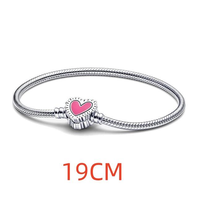 Copper Plated Valentine'S Day Gift For Lovers Pendant Charms It Original Bracelet For Women Diy Fashion Jewelry Making