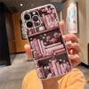 Custodia per telefono Carcasa Funda Per iPhone 17 Pro Max Air 16 15 14 13 Pro Max 15 16 Pro 15Plus Rosa oro rosa Custodia