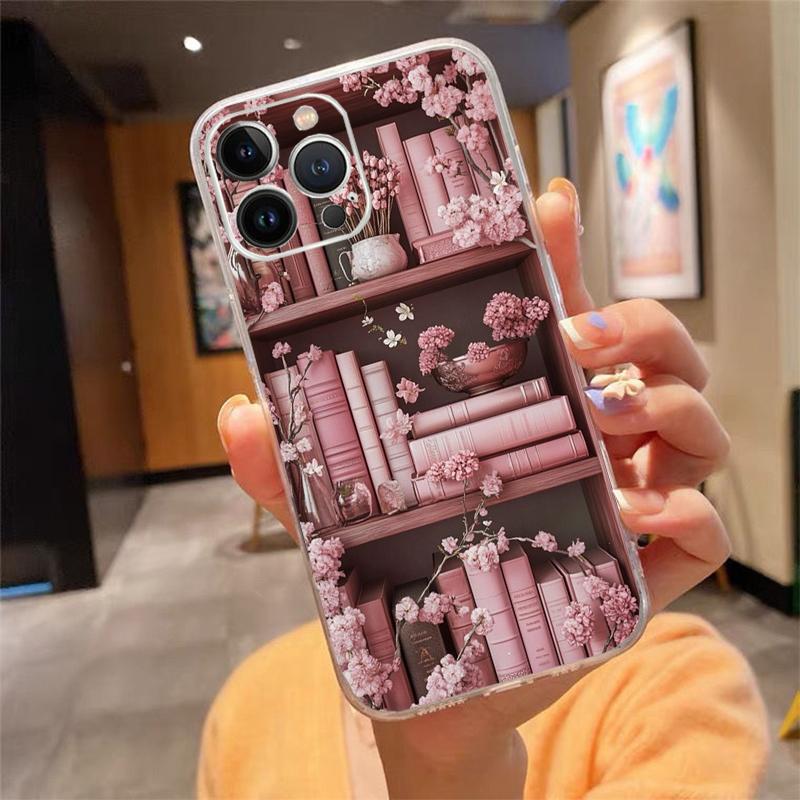 Custodia per telefono Carcasa Funda Per iPhone 17 Pro Max Air 16 15 14 13 Pro Max 15 16 Pro 15Plus Rosa oro rosa Custodia