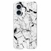 For iPhone 16 Case Marble Pattern Printing Soft TPU Phone Cover