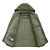 Wasserdichte Winddichte Dick Gefütterte Outdoorjacke für Herren