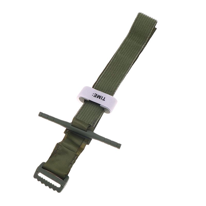 

1 шт. Портативный безопасный турникет для выживания в бою, вращающийся медицинский аварийный ремень для кемпинга на открытом воздухе и исследований зелёный