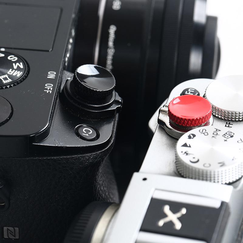 2Pcs Camera Shutter Button For 90D 850D Eosr5 R6 / D7200 Z5 Z6 Z7 / A7R2 A7M3 A7R4 A6100 Rx100M3 M4 M5 M6 Micro Single