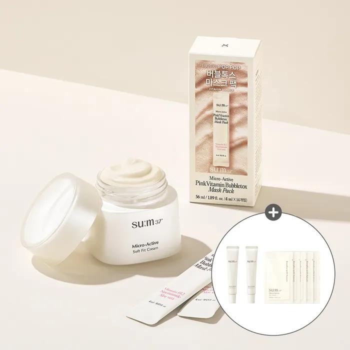 Microactive Soft Fit Cream 100ml Large Size Special Set