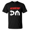 Hip Pop Amazing Rose Tops Black By Depeche Mode Print Cotton Sports T-shirt Casual Oversized Casual Graphic Streetwear Unisex