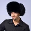 Winter Keep Warm Imitation Fur Hats Women Men High-end Warm Black Fox Fur Natural Raccoon Fur Hat Windproof Russian Ushanka Hats
