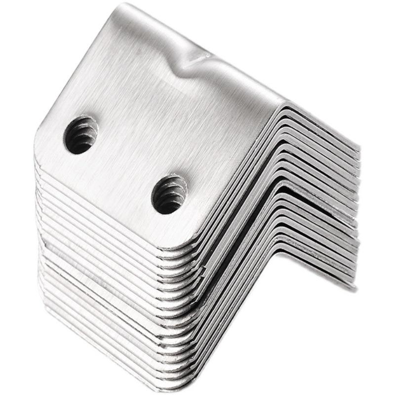 Edelstahl L-förmiger Winkel 90° für Regalstütze