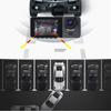 New 1080P HD Night Vision Car Driving Recorder 3-Channel Camera Video Recorder DVR Black Box Dual Lens with Rearview Camera HD Reversing Image