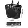 Kids Bike Basket Storage Replace Container Portable Handlebar Basket Bike Front