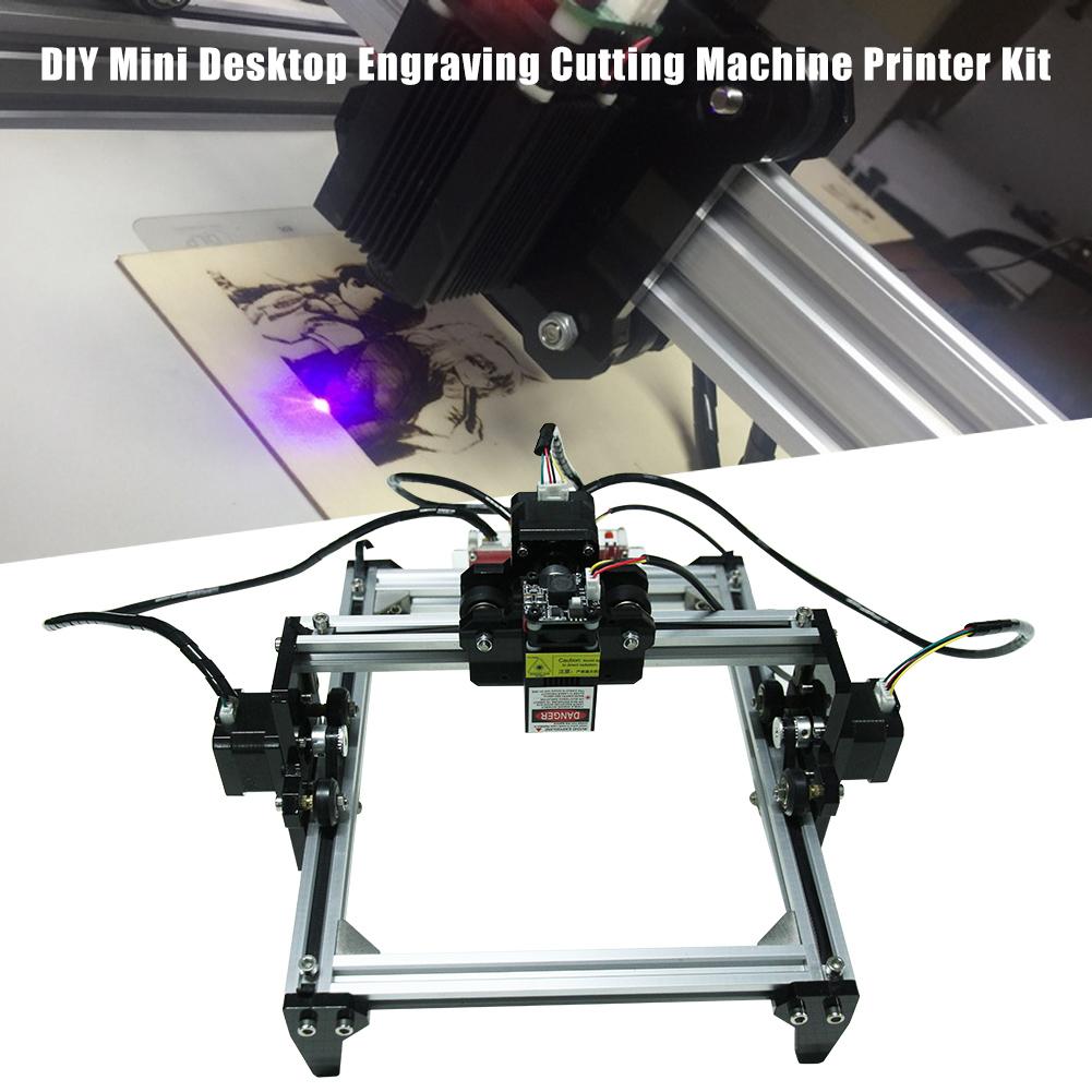 1.6W DIY Mini Desktop Engraving Cutting Machine Printer Kit