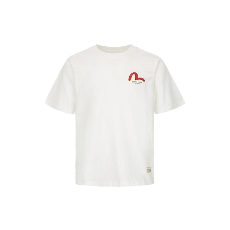 Evisu T-Shirts Men's Crew Neck Moderate Straight Fit 2ESHTM2TS519XXCT