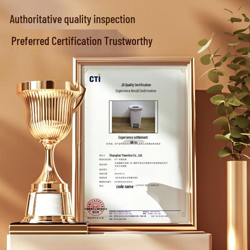 Bendi 10L Dual-Open Pedal Trash Can