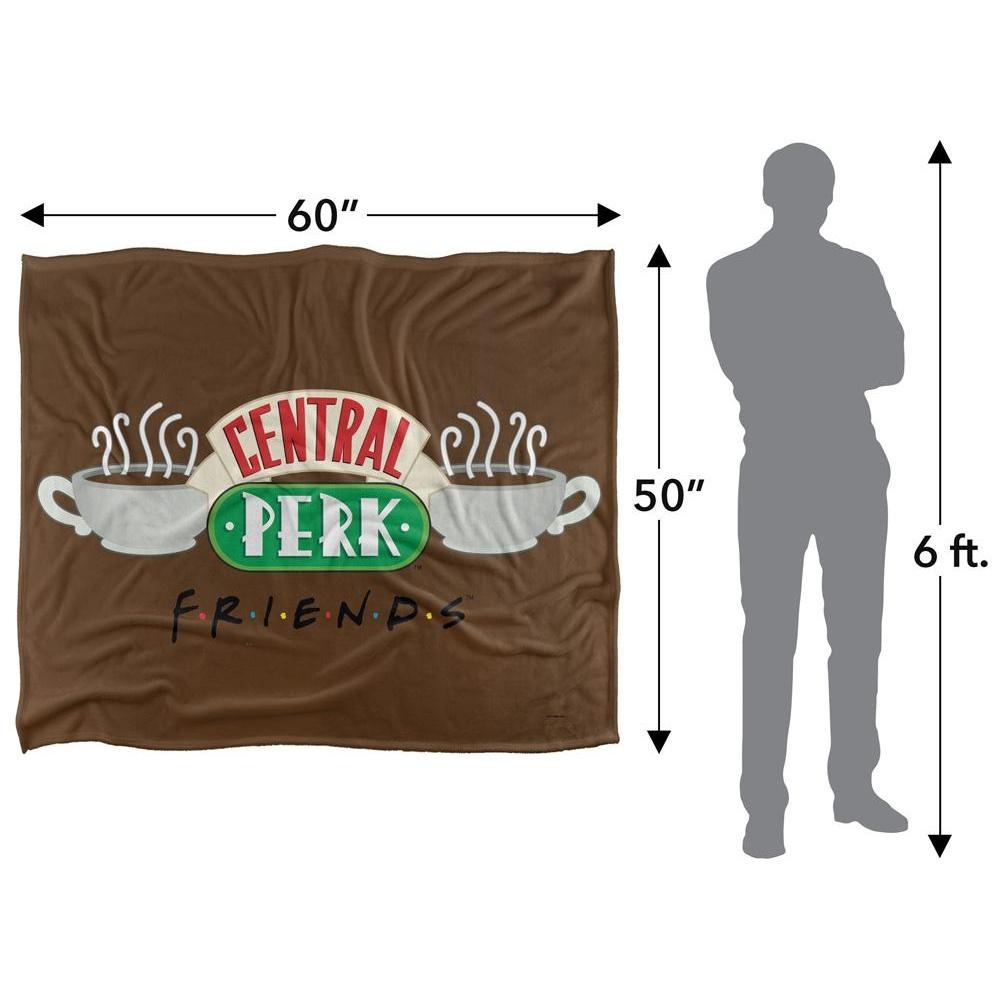 Friends Central Perk Logo Blanket