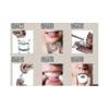 Set of Four Trays Accessory for Teeth Whitening Gel Bleaching Thermoforming Dental Care Home Treatment Kit Support