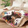 Highland Cow Pattern Decorative Throw Blanket for Sofa, Bed, Home Decor, Living Room, Office, Travel, and Gift
