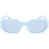 Lunettes De Soleil - KARL LAGERFELD - KL6085S - Couleur 450 Azure - Verres Bleus - Style Tendance