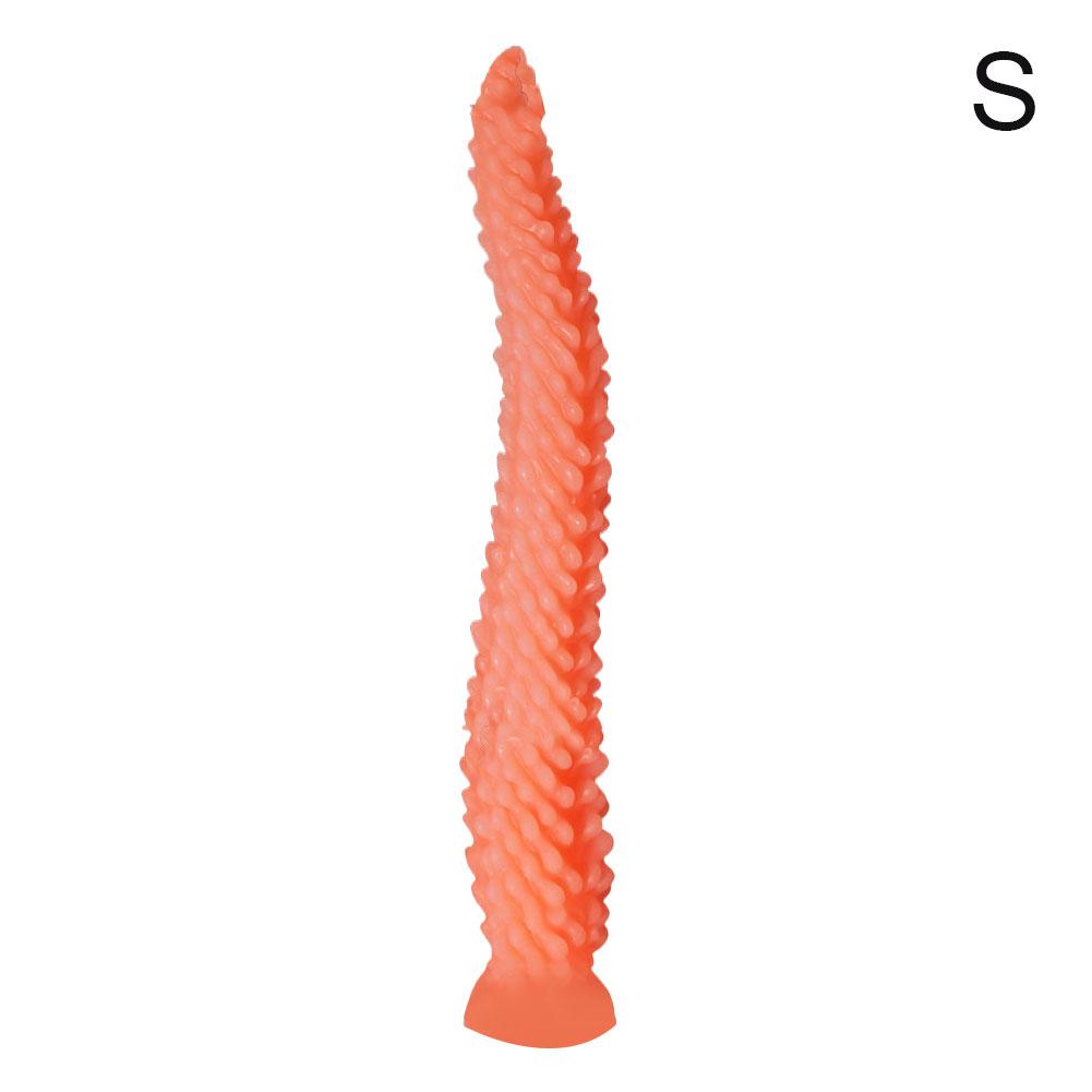 New Alien Tentacle Anal Plug Long Thick Dildo Spiral Silicone Large Butt Plug Suction Cup Anal Toy Dilator Adult Toy Men Women