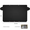 Thickened Magnetic Car Snow & Sun Shade: Frostproof, Antifreeze Sun Visor Cover