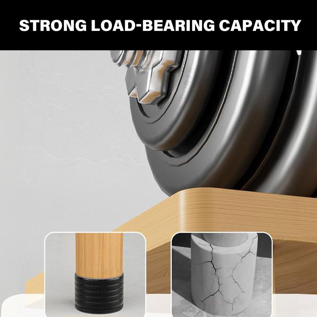 Adjustable Furniture Leg Levelers Large Size Heavy Duty Furniture Leveling Feet Multipurpose Furniture Lifters 4pcs