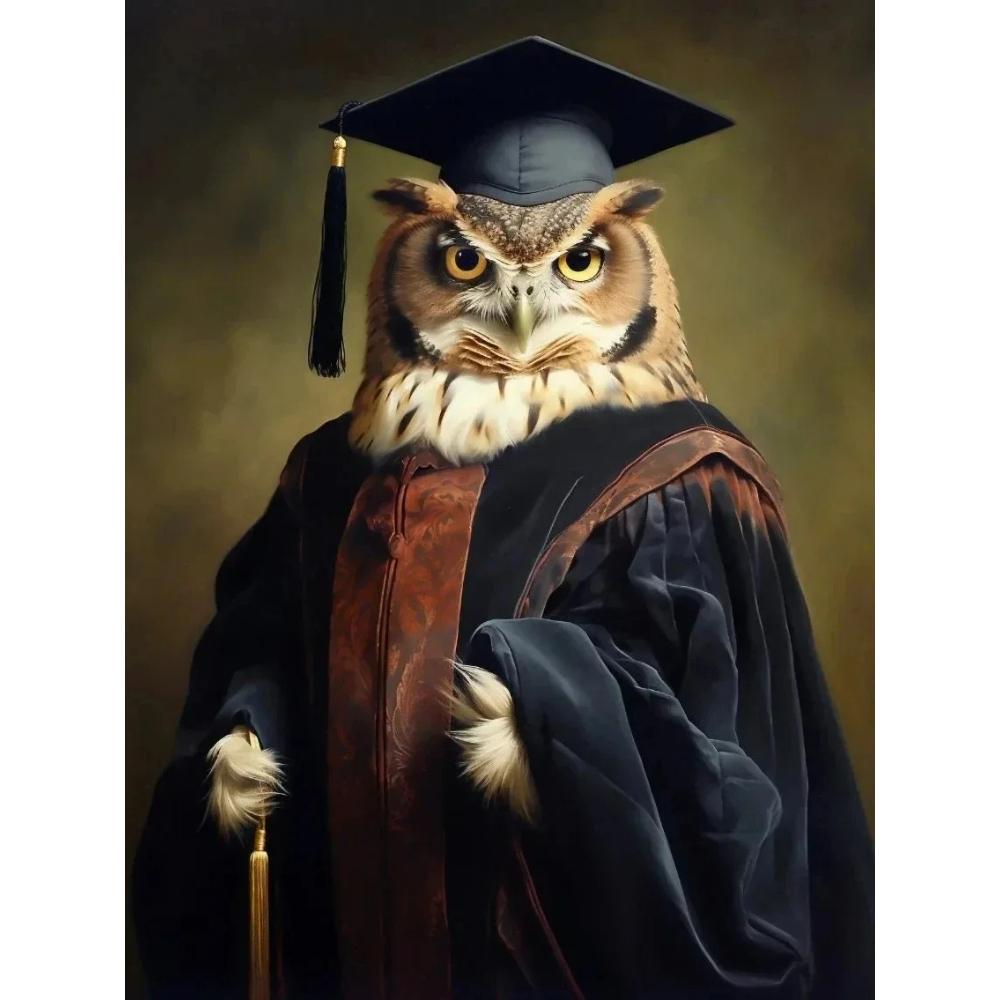 Vintage Palace Aristocrat Gorgeous Costume Animal Tiger Lion Rabbit Art Poster Canvas Paintings Wall Art HD Pictures Home Decor