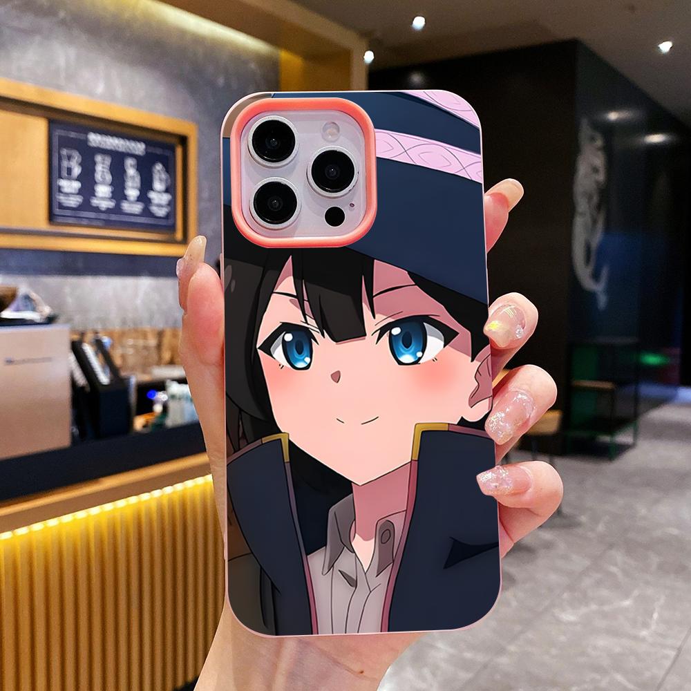 

Wandering Witch Saya Phone Case for iPhone 17 16 15 14 13 12 11 Air Pro Max Plus Jelly Double layer Pink Cover iPhone 11 Pro Max
