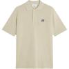 Fox Head Embroidered Patch Short Sleeve Straight Fit Polo Shirt Men Polo Shirts PM00210KP00010450