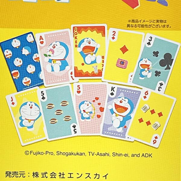 Doraemon Playing Cards