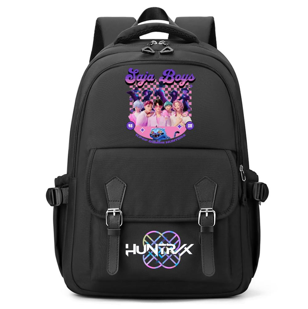 Rucsac Anime Desen Animat K-Pop Imprimat Capacitate Mare pentru Adolescent Student Fată Băiat Ghiozdan Rucsac Femei Capacitate Mare Impermeabil Geantă de Voiaj Cadou Copil