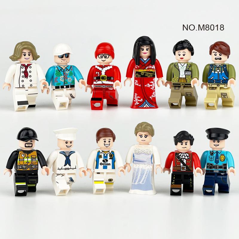 480 City Professional Police Special Police Building Block Small Particles Assembled Children'S Toys