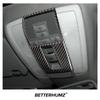 Włókno Węglowe Dla Mercedes Benz C E Klasy W204 W212 Samochodowy Panel Sterowania Światłem do Czytania Listwa Ramka Naklejka Wnętrze Samochodu