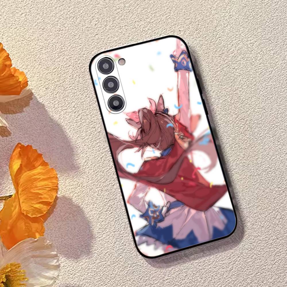 

Anime U-UmamusumeTokai Teio Phone Case For Samsung Galaxy A73,A72,A71,A70,A53,A52,A51,Soft Silicone Black Cover Samsung a31