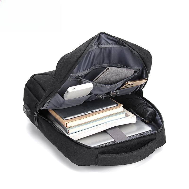 Men's Business Backpack High-end Fashion Women's Backpack Trendy Double Commuter Waterproof Computer Bag Travel School Bag