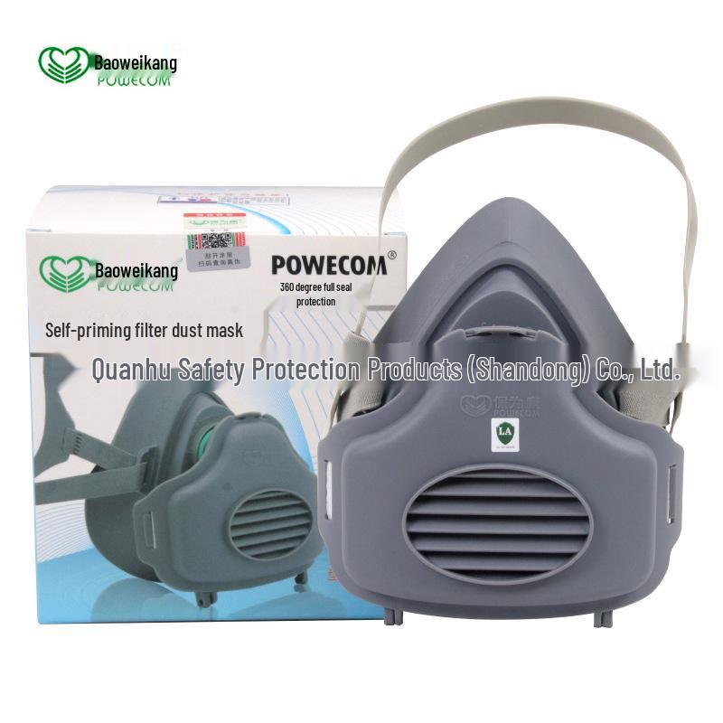 Baoweikang 3700 Dust Mask with 3703 Filter for Industrial Use
